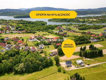 Dom z widokiem na Jezioro Dobczyckie.