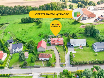 Dom z dużą działką budowlaną k. Niepołomic