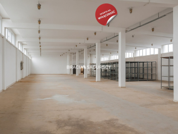 Hala mag. - prod. pow. 860 m2 w centrum Proszowic!