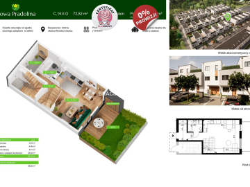 Nowa Pradolina mieszkaniez 2 poziomowe