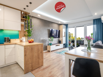 Nowoczesne 3‑pokojowe mieszkanie z klimatyzacją przy ul. Walerego Sławka - gotowe do wprowadzenia!  

 Na sprzedaż jasne, przes