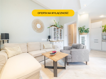 Kliny, ul. Borkowska. Starannie wykończone 2 pokojowe mieszkanie - 46,40 m 2 , z dużym balkonem.  

 Mieszkanie usytuowane na 3