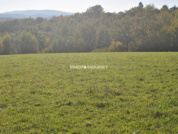 Widokowa dziaałka w Dziekanowicach gm.Dobczyce