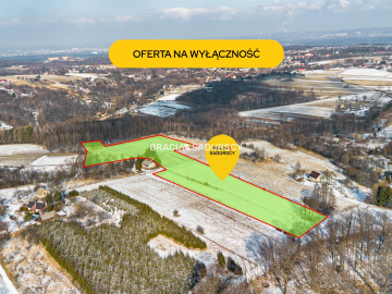 Płaska działka 2,21ha | Inwestycja | Natura