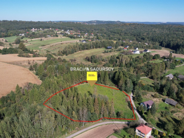 Działka budowlana 8900 m2 Poręba Żegoty