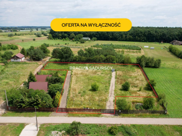 Działka budowlana w sielskim zakątku !