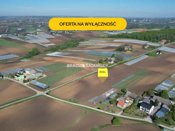 Działka zagrodowa w Szarbii gm. Koniusza