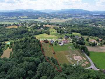 Działka budowlana w Winiarach k/Dobczyc