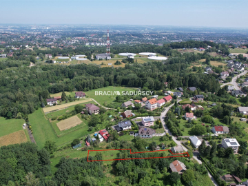 Działka budowlana Siercza. gm Wieliczka