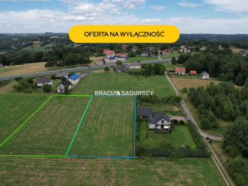 Działka budowlana w Głogoczowie gm. Myślenice