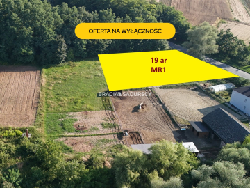 Na sprzedaż działka budowlana – 19 arów