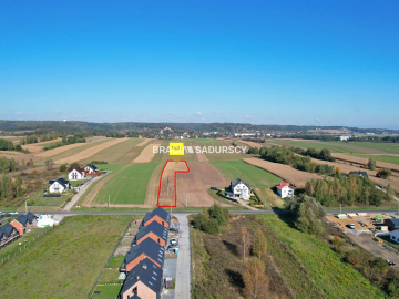 Działka budowlana Cholerzyn, gmina Liszki.