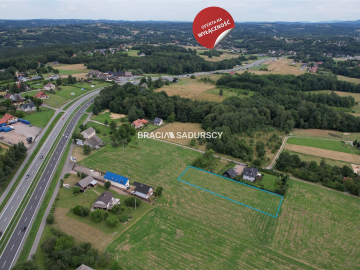 działka budowlano-usługowa w Głogoczowie