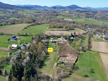 Kamionna - działka 12 arów w Beskidzie Wyspowym!