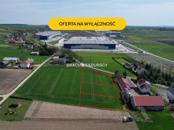 Działka budowlano-usługowa Wezerów, Słomniki