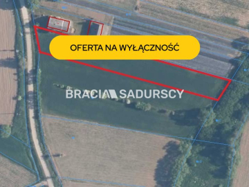 Popędzyna działka z możliwośćią uzyskania wz