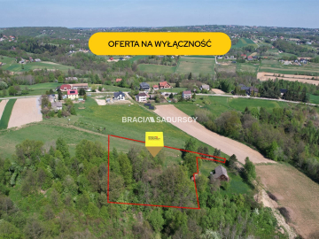 Działka rolna z drewnianym domem Nowa Wieś 