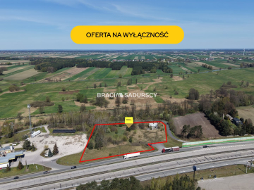 Teren inwestycyjny | zjazd z S8 | 9 459 m²