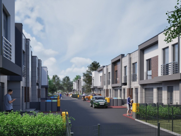 Dom szeregowy  Zaścianki