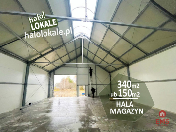 Hala pod miastem 150-350 m2