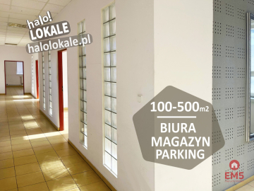 Biuro, magazyn, parking