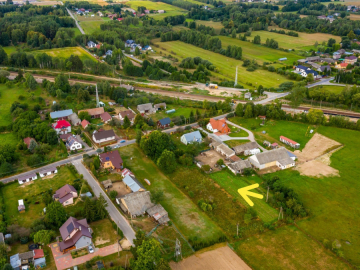 Działka pod lasem, blisko Białegostoku.