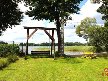 Działka nad jeziorem Serwy