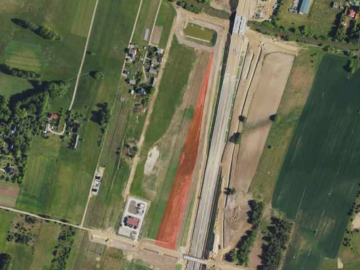 Działka gospodarcza 1,3 ha przy trasie S19e