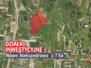 Tereny inwestycyjne w Nowym Aleksandrowie