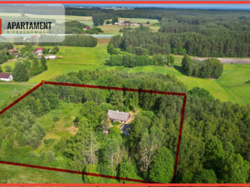 Magiczne siedlisko otulone lasem Borów Tucholskich