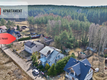 Tylko u nas! Przestronny dom+działka rekreacyjna.