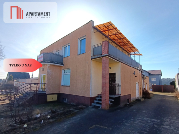 Dom z Lokalem  i Halą produkcyjną, 2 garaże, Iława