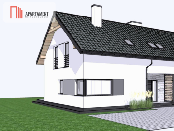 Komfortowy dom typu półbliźniak