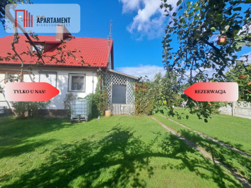 Dom z dużą działką/garaż/REZERWACJA