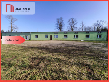 OKAZJA ! Hale produkcyjne z budynkiem mieszkalnym!