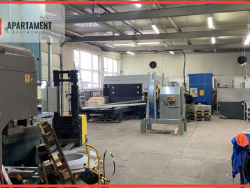 Hala gotowa pod biznes z mieszkaniem