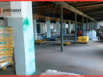 Duży magazyn z wagą do 50 ton - Świetna cena!!!