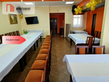 *Lokal gastronomiczny z mieszkaniami KCYNIA
