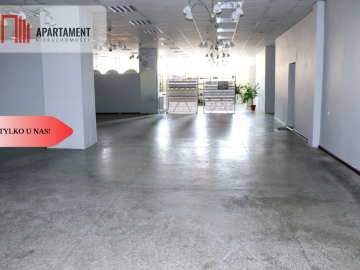 Lokal uslugowo-handlowy 500 m2, I piętro, winda