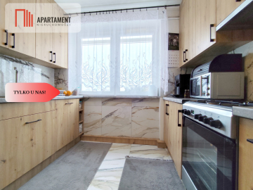 3 pokojowe mieszkanie 1,5 km od jeziora !