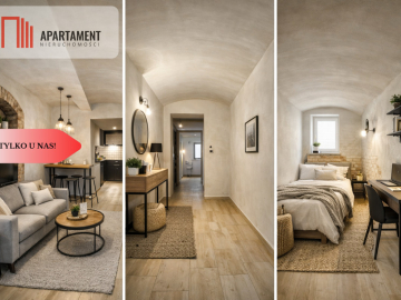 Nietuzinkowe 48 m2 - klimat loftu. Bory Tucholskie