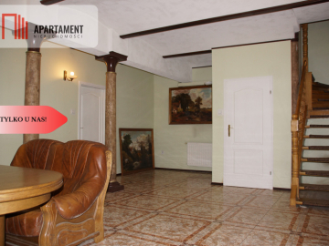 5 pok, duży salon, centrum, taras, ogródek,  garaż