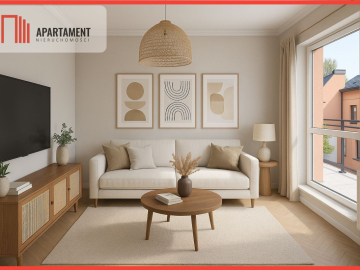 Mieszkanie z balkonem w stanie deweloperskim