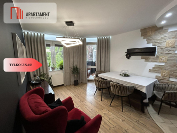 Słoneczne mieszkanie, parter, trzy pokoje