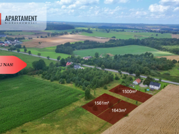 Działki objęte MPZP pod zabudowę jednorodzinną