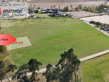 Działka z WZ ze ścianą lasu