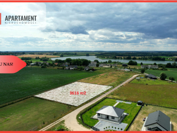 * działka w cichej okolicy Gąbina, 400m od jeziora