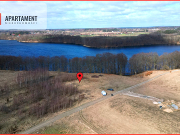 Działka budowlana z widokiem na jezioro