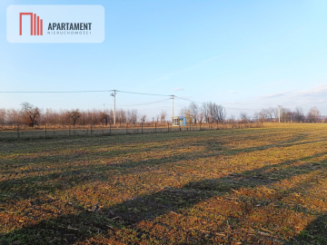 Duża działka budowlana na wsi.