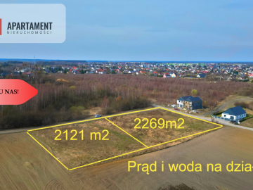 Działka budowlana w spokojnej okolicy!